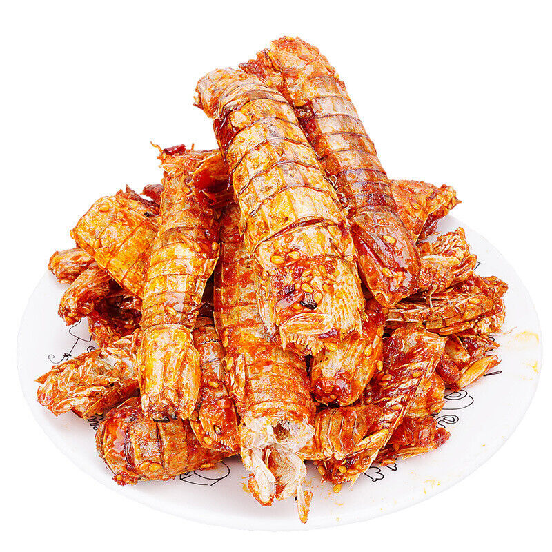 Spicy Mantis Shrimp Ready-to-eat Pipi Shrimp Snacks Crispy Shrimp Seafood 250g Secondary image