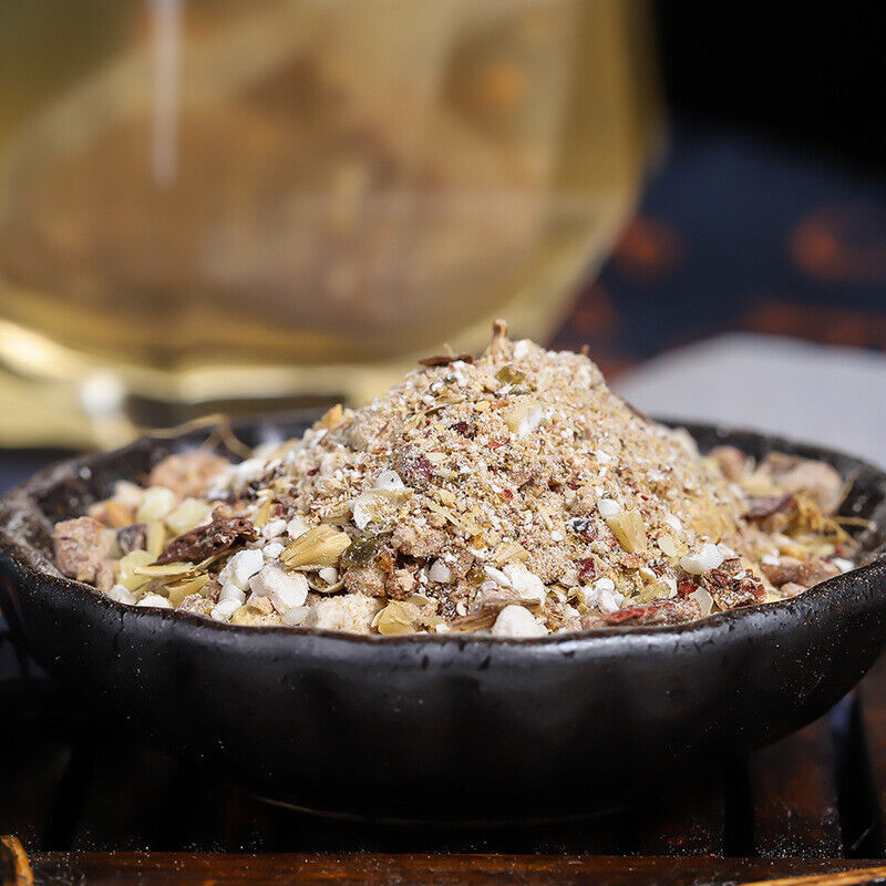 Seven Star Fat Blessing Tea for Weight Gain with Malt Hawthorn Yam