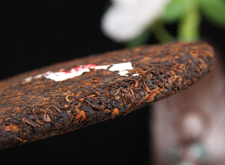 357G  Ripe Cake Chunhai Brand Imperial Tea 2006 Yiwu Ancient Tree Pu-erh Tea