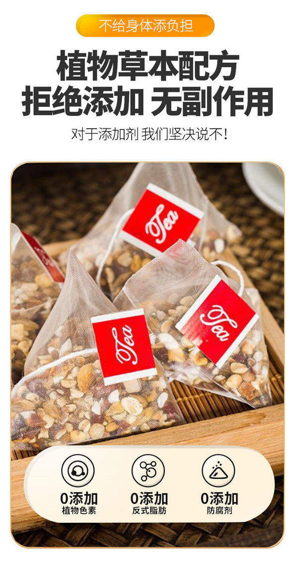 Bitter Buckwheat & Job's Tears Tea – With Ginger, Orange Peel, Red Dates
