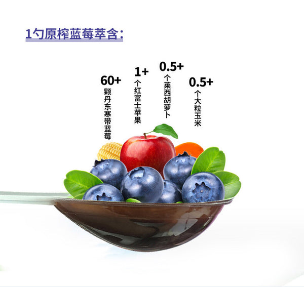 Autumn Pear & Blueberry Syrup | Single Spoon | Hawthorn Extract