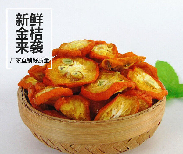 Kumquat Slices Kumquat Dried Fruit Tea Evenly Shaped Pieces Bright Colors 17.6oz