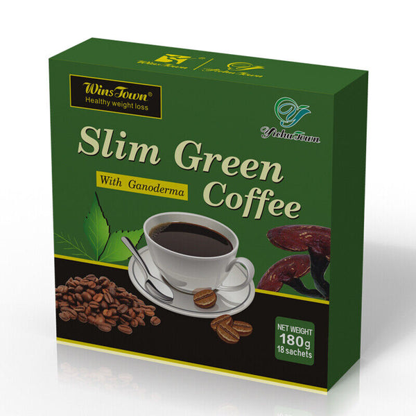 Slim Green Coffee Lose Weight Burning Fat Weight Loss Fat Burner 10g*18 sachet
