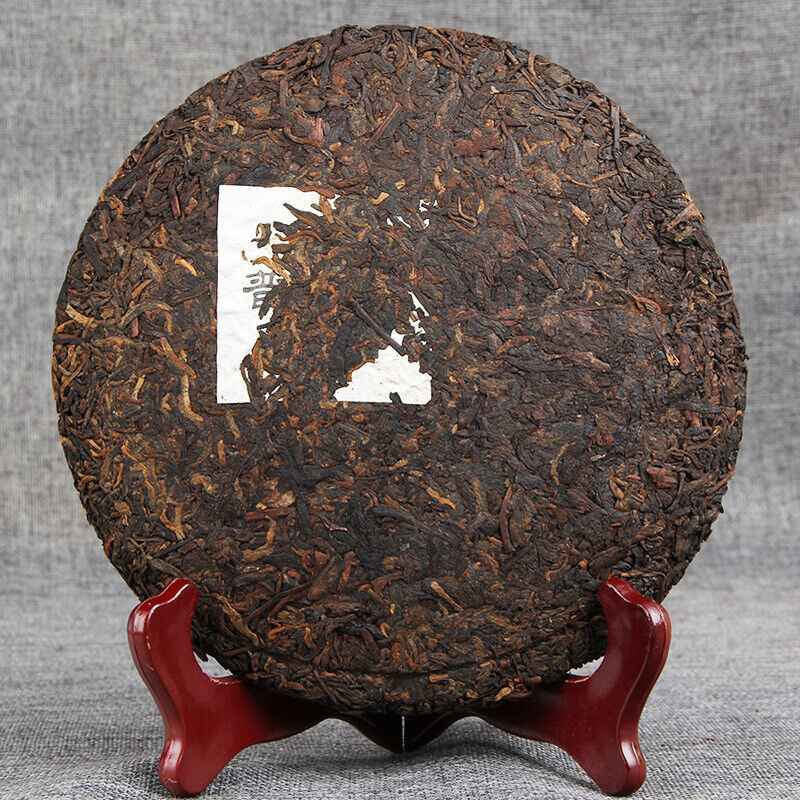 357g Yunnan Arbor Menghai Qizi Cake Collection Pu'er Tea ChenXiang Ripe Tea Secondary image
