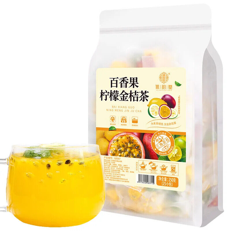 Passion Fruitkumquat Lemon Tea Honey Freeze-dried Fruit Cold Brewing Tea 250g Secondary image