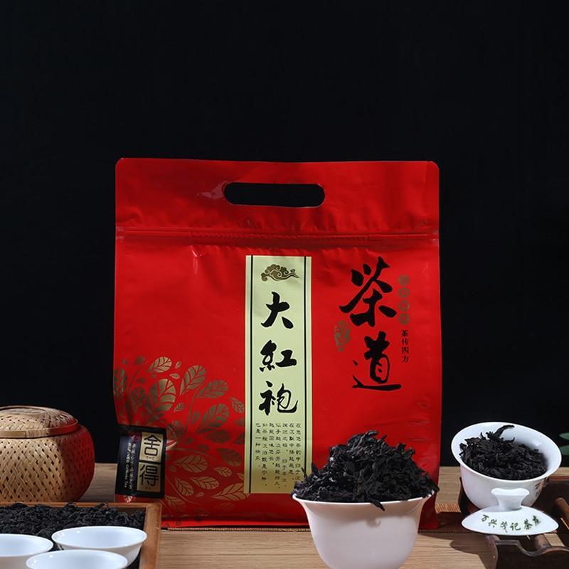 2023 High Flower Fragrance Oolong Loose Leaf Tea Wuyi Red Robe Oolong Tea  500g Main image