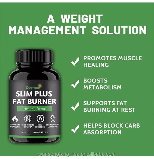 Slim Plus Fat Burner Weight Loss Tablet 60 Tablets