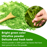Pure Unsweetened Matcha Powder Keto Low Carb Matcha Green Tea Powder 250g/8.8oz