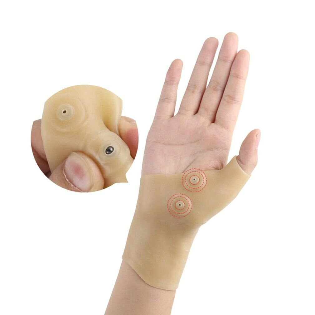 Waterproof Brace Soft Pain Relief Elastic Corrector Therapy Wrist Massage Glove