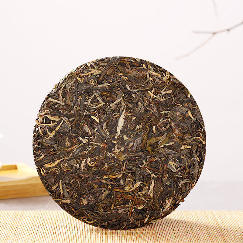 Pu'er Raw Tea Slippery Bamboo Liangzi Pu'er Tea Cake Pu'er Tea 357g/12.59oz Secondary image