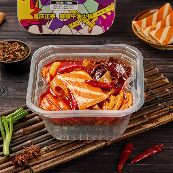 Self-Heating Hotpot Instant Rice Meal Spicy Mala Soup Sour Spicy Noodles Hotpot