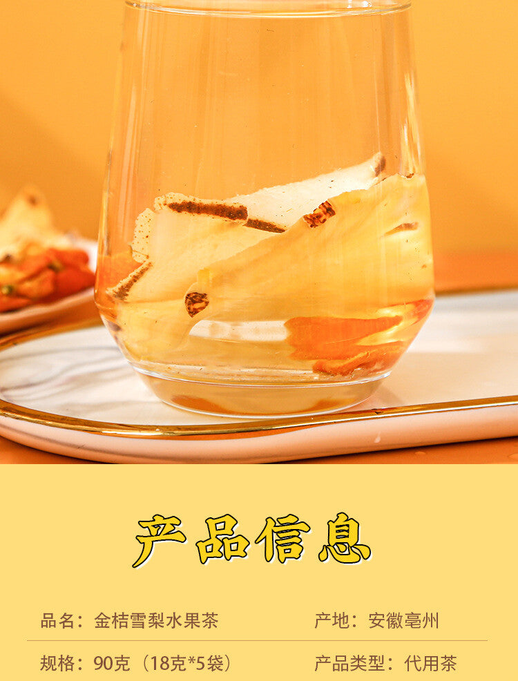 Freeze Dried Bags Live Stream Hot Kumquat Pear Pineapple Fruit Tea