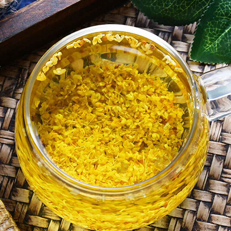 Guilin Osmanthus Tea: 40g Jar, Organic, Relaxing & Healthy Main image