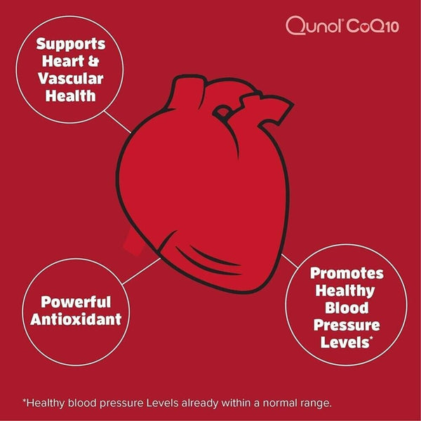 Qunol Ultra CoQ10 Better Absorption Supplement Tablet - 90 Count Exp 3/2026
