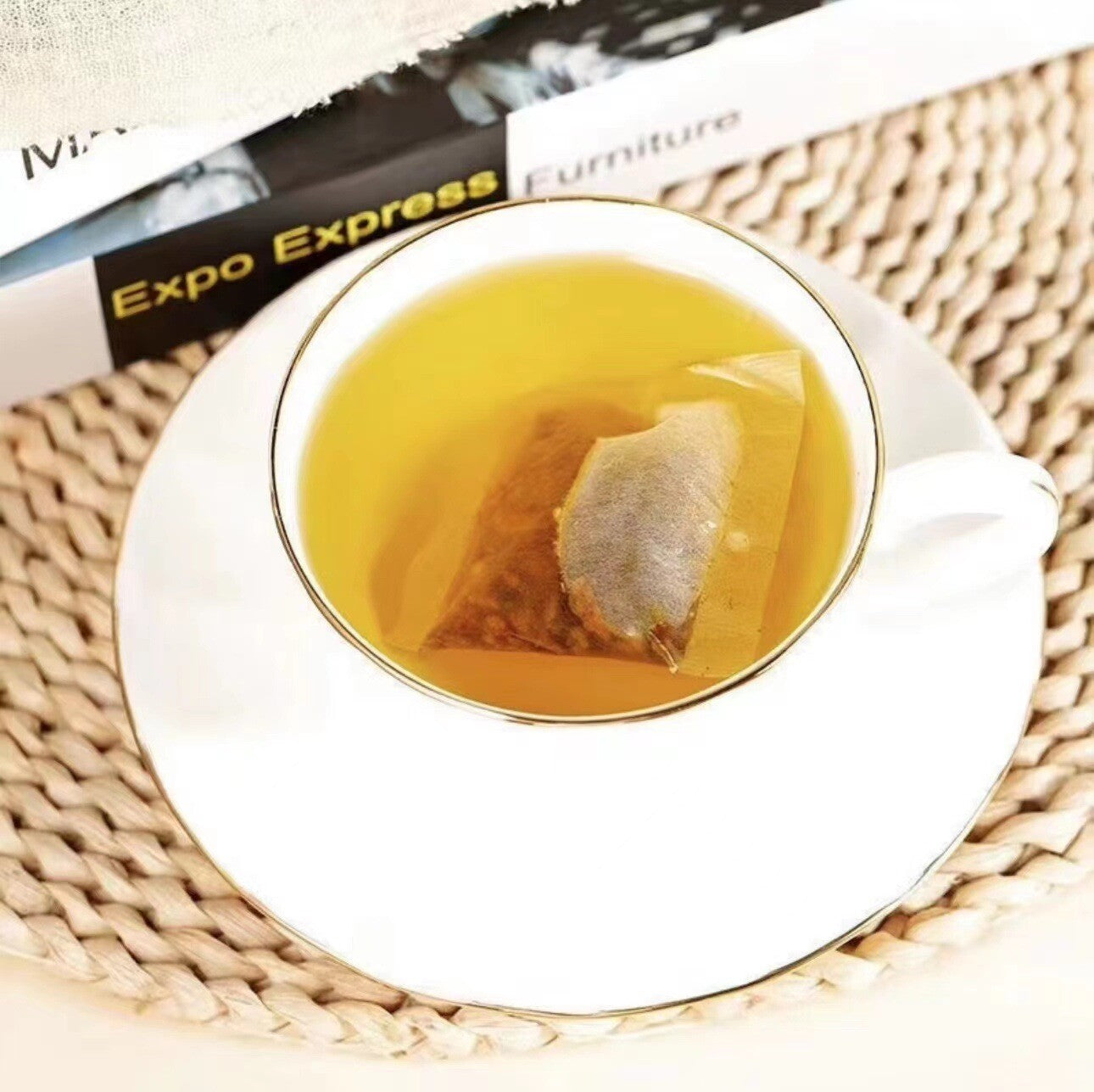 Burning and Weight Loss Health Herbal Tea Oil Fruit Gourd Lotus Leaf Tea for Fat