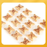 LOTTE Lotte Bear Biscuit 37g*2 Box Sandwich Bear Biscuit Children's Snacks