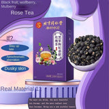Black Fruit Wolfberry Mulberry Rose Tea Woman Tea