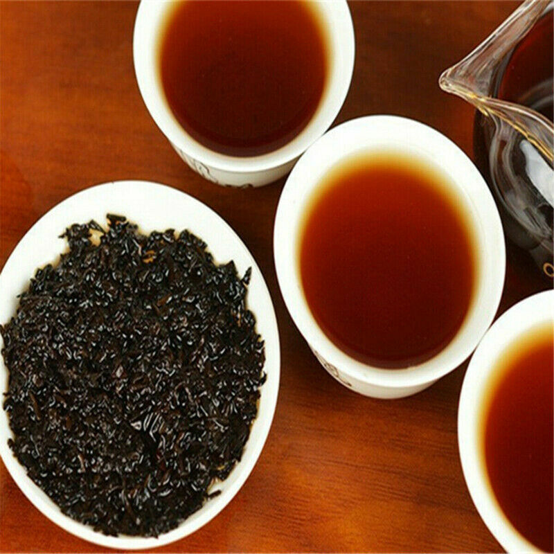 Green Food 100% Authentic TAETEA Nian Ripe Pu-erh Tea Menghai Dayi 357g Puer Tea