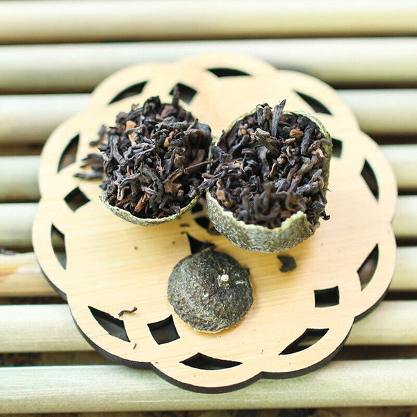 Pu-erh Tea Healthy Drink 500g Yunnan Menghai Pu-erh Tea Xiaoqinggan Ripe Tea