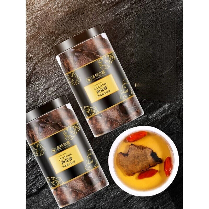 Slice  Cong Rong Dijing Tubulosa Men's Health 250g Organic Herb Tea Cistanche