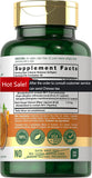 Turmeric Curcumin & Ginger Complex 3000mg | 120 Softgels | by Carlyle