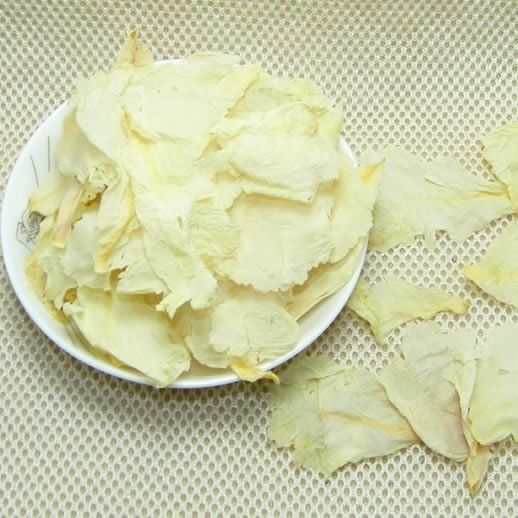 Peony Flower Dried White Peony Flower Petals Whole