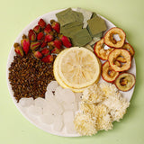 Lemon Rose Lotus Leaf Detox Tea with Cassia Seed for Summer 20 Bags