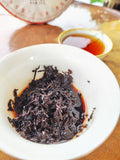 357g Puerh Tea Ripe Tea Palace Ripe Cake Golden Bud Yunnan Seven Cakes Pu'er Tea