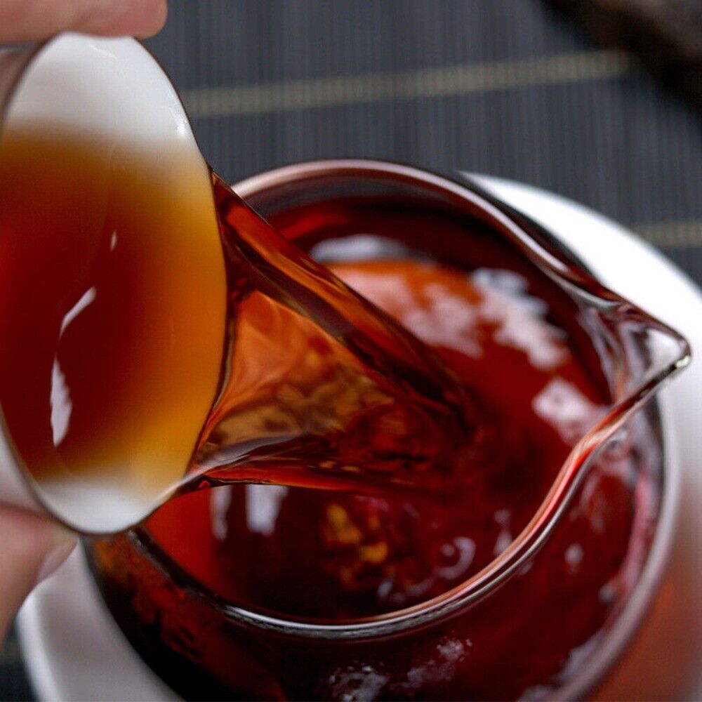 Hong Yuan Pu'er Tea Natural Glutinous Rice Flavor Mini Tuocha Puer Tea 200g Ripe