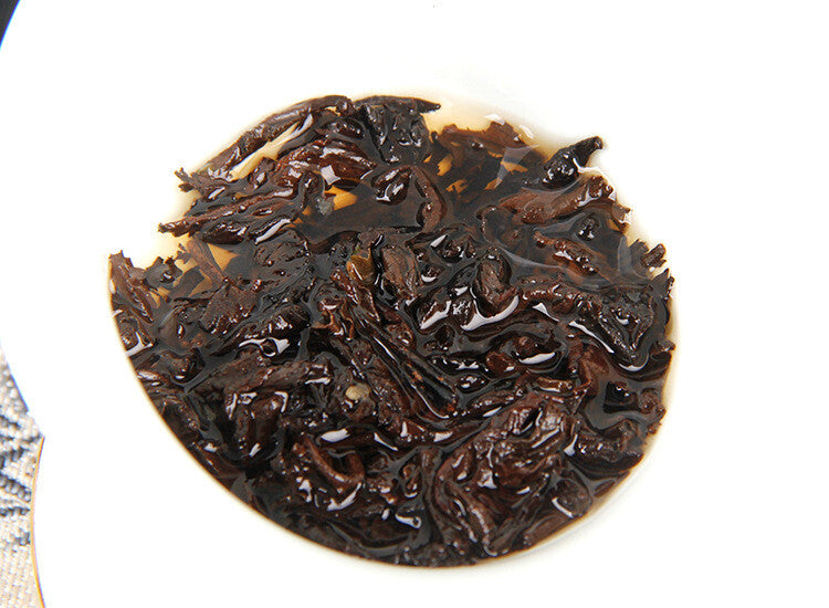 Sticky Rice Square Brick Tea Strong Flavor Pu-erh Ripe Tea Ancient Tree