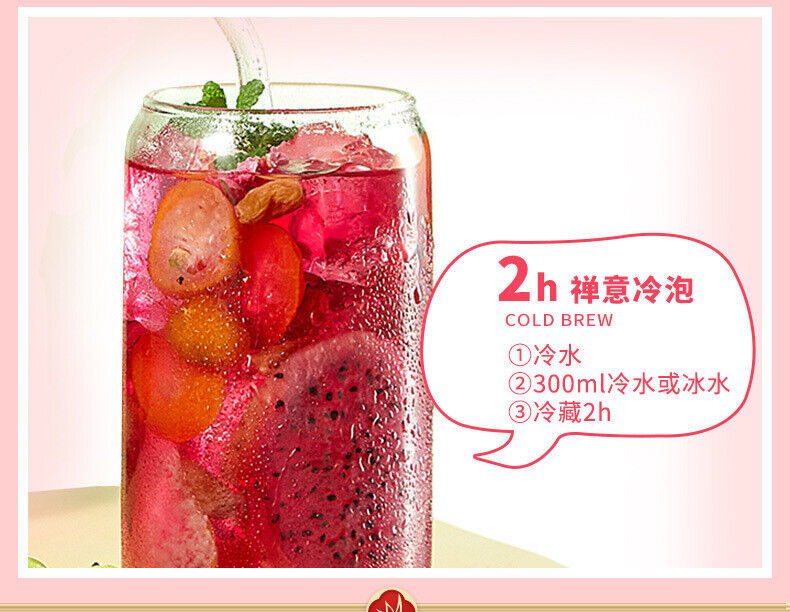 High quality Sydney Kumquat Dragon Fruit Tea Individual Sachets 120g
