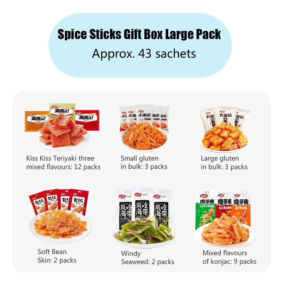 La Tiao Spicy Strip, Spice Up Your Snack Game with Authentic Chinese Flavors Secondary image
