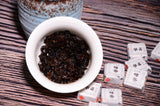 500g camphor puerh ripe tea small square brick Yunnan mini small tuo Menghai tea