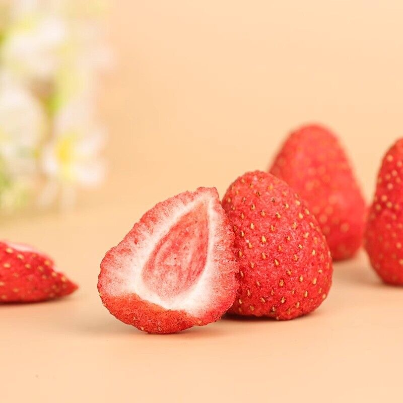 Crisp Snacks Strawberry Crisp Low Calorie Freeze-dried Strawberry Fruit