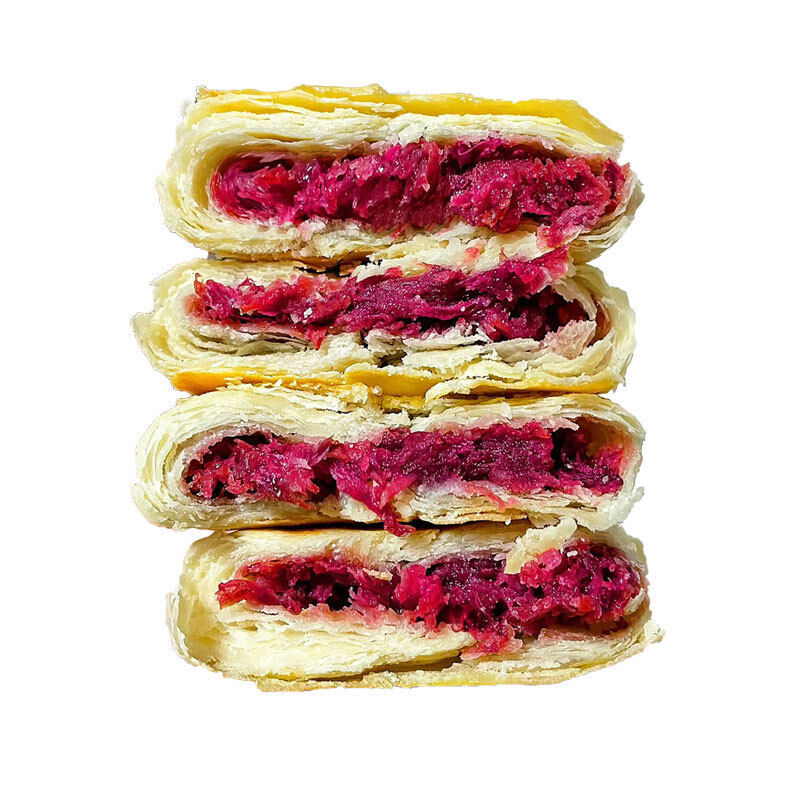Low Sugar Rose Cake with Xylitol Healthy Snack Halal Yunnan Classic Pastry