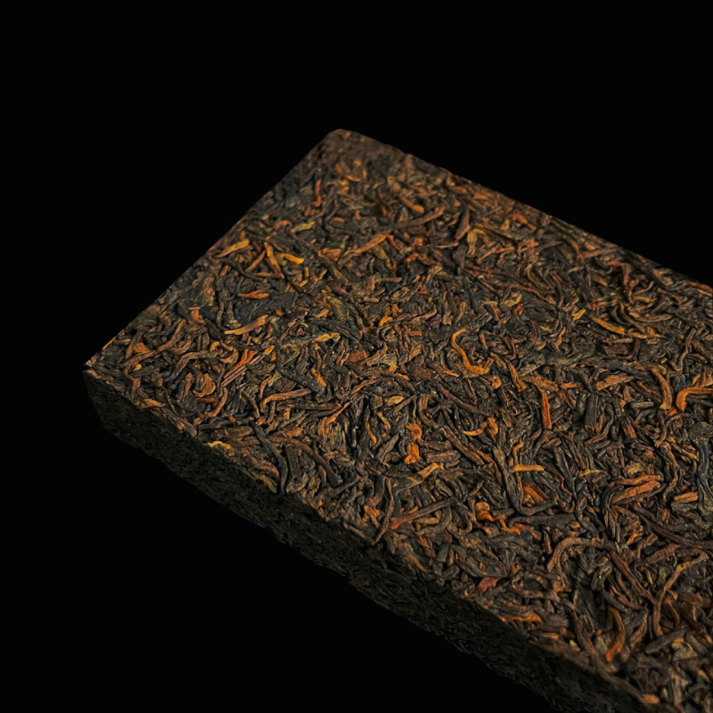 250g Yunnan Puerh Tea Brick Tea Old Panzhang Old Tree Pu'er Ripe Tea Brick