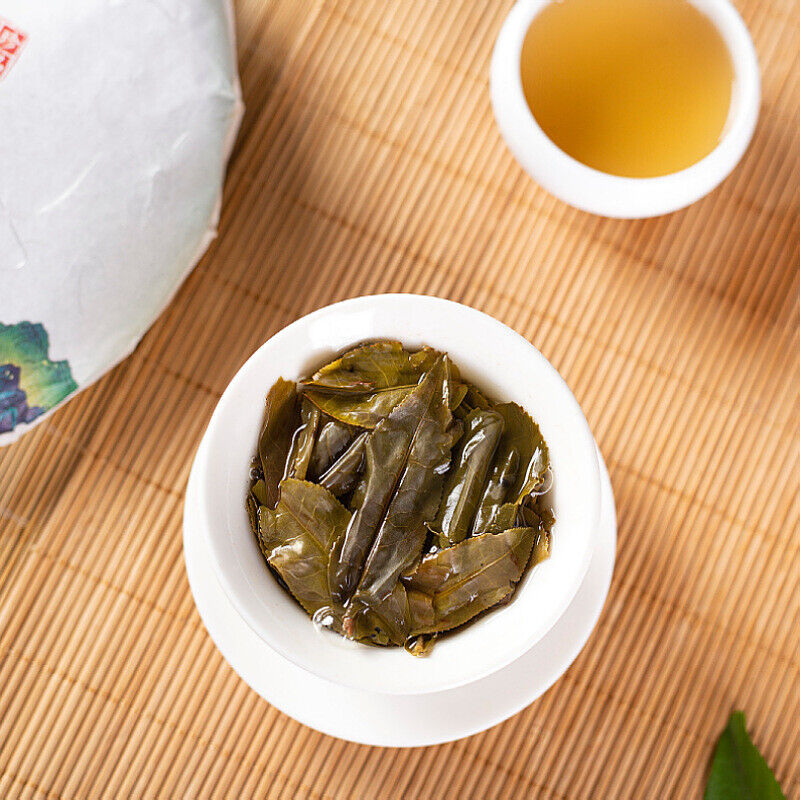 Yiwu Tongqing River Spring Tea Pu'er Tea Raw Tea Qizi Cake 357g