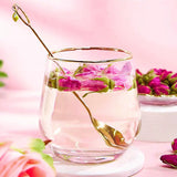 Rose Flower Tea Soaked in Water, Big Rose Bud Dried Scented Tea 40g/can