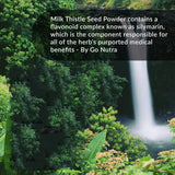 Milk Thistle Seed Powder 1.1lb Silybum Marianum