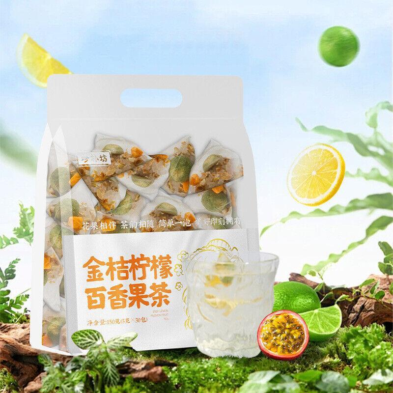 Individual Triangle Package Freeze-dried  Health Kumquat Lemon Passion Fruit Tea Main image