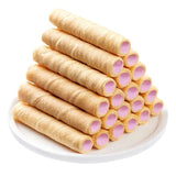 New Creamy Taro Milk Filled Egg Roll Snack