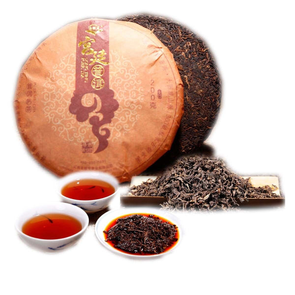 Ripened Puerh Tea Bulk Yunnan Black Puer Tea China Cooked Pu-erh Tea Loose Leaf