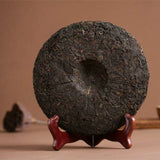 Pu'er Ripe Tea Cake Puerh Brewing Bright Color Sweet Old Ban Zhang Tea Black Tea