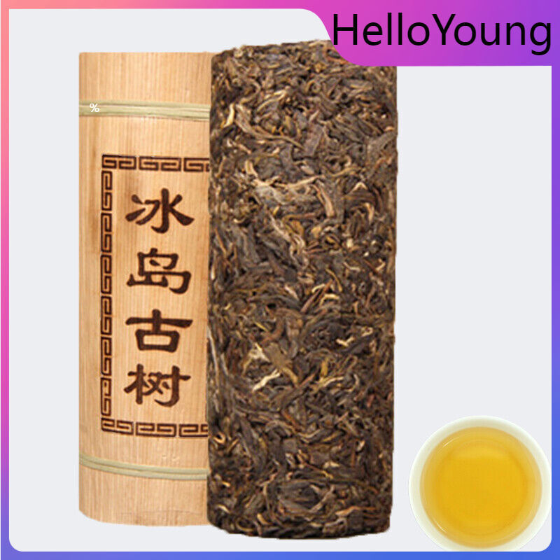 500g Yunnan cha Puerh Tea Dragon Pillar Bamboo Tube Bingdao Old Tree Pu-erh Tea Main image