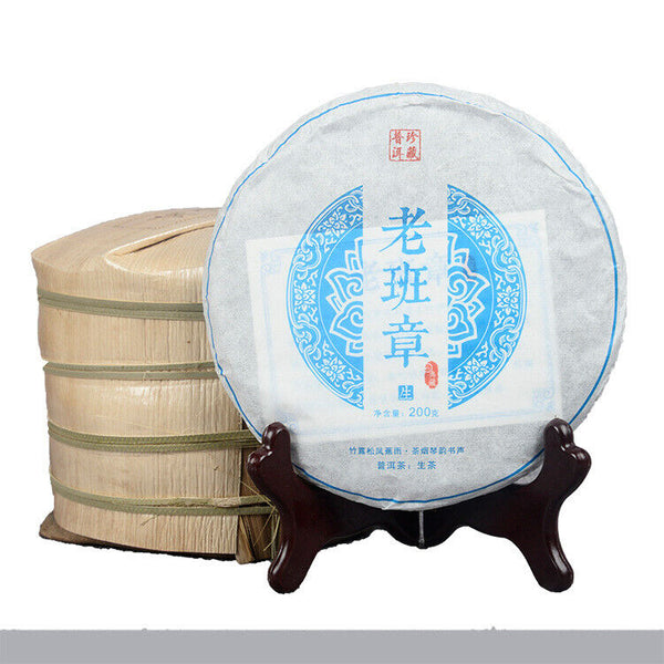 Yunnan Pu'er Tea 200g Lao Ban Zhang Raw Tea Ancient Tea Tree Raw Tea