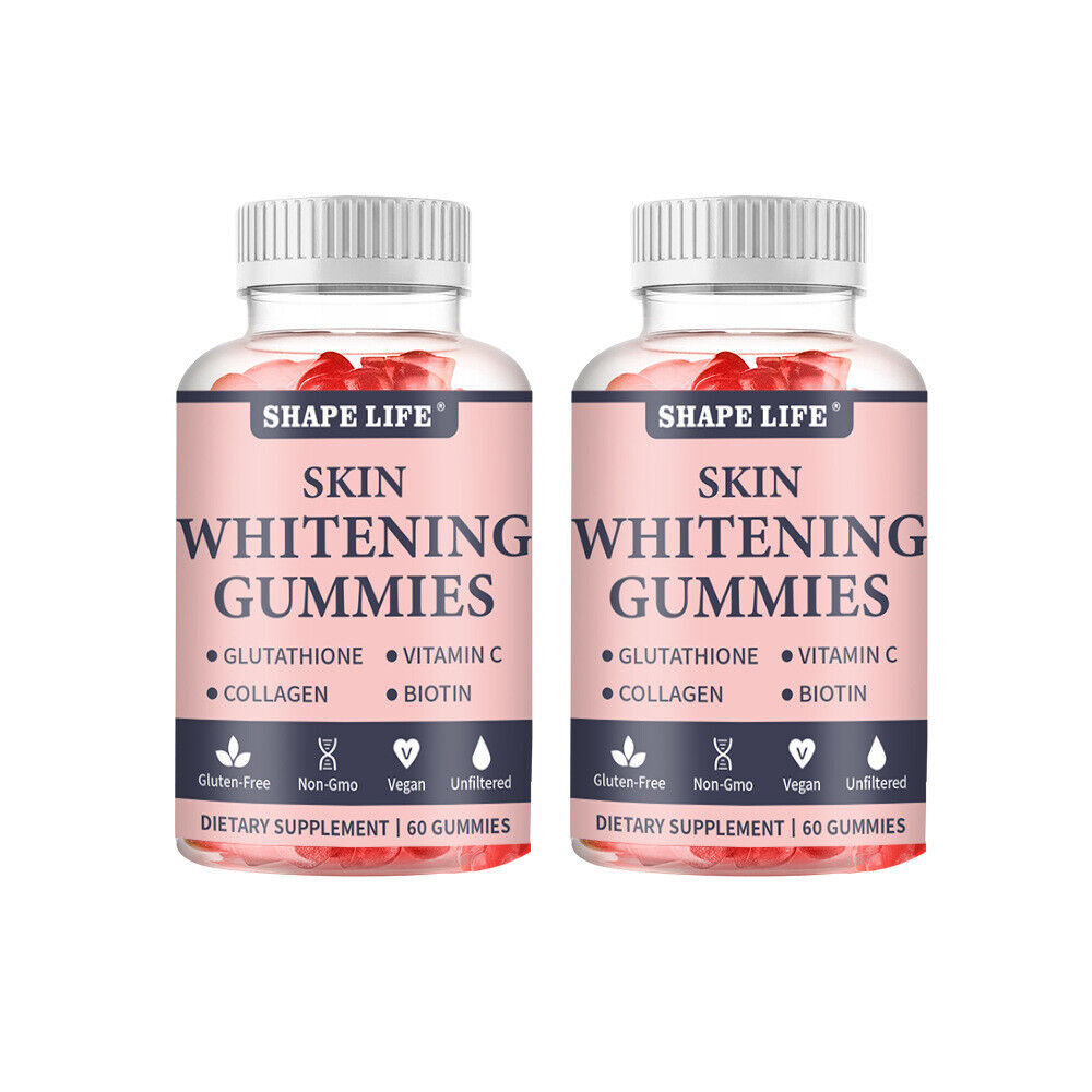 SKIN WHITENING GUMMIES Vitamin Glutathione Whitening Gummies