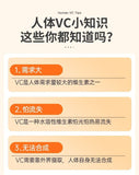 Herbert Vitamin C with Zinc Effervescent Tablets Supplementing VC Nutrition