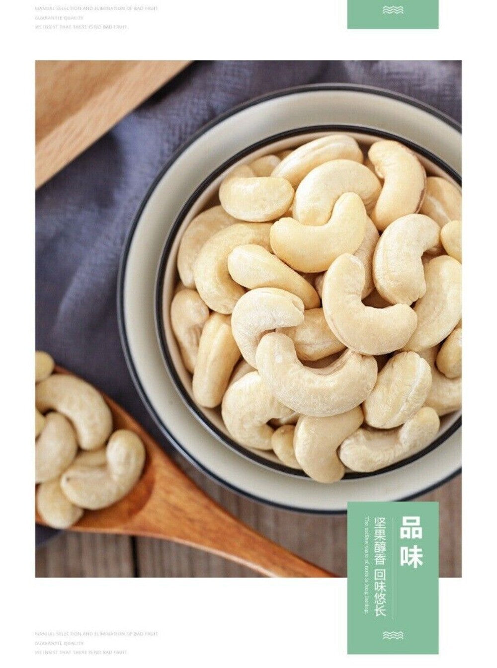 Raw Cashew Nuts 500g Fresh Premium Ready to Eat Healthy Dry Fruit