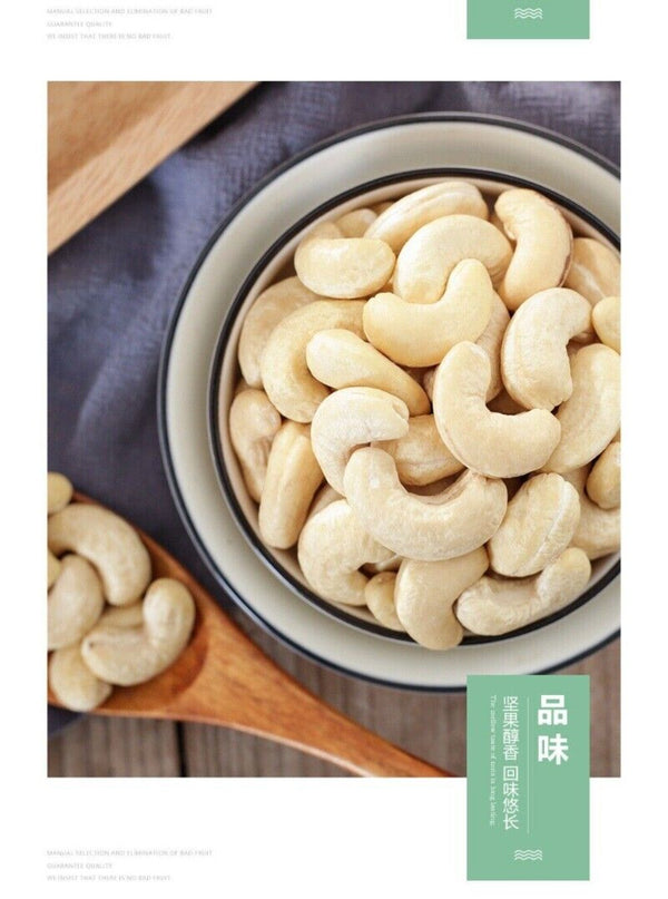 Raw Cashew Nuts 500g Fresh Premium Ready to Eat Healthy Dry Fruit