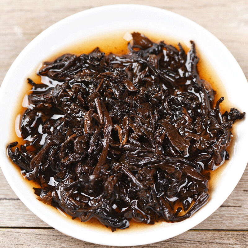 TeaPu-Erh Chinese Puerh Black Tea Ripe Tea Cake Health Care 357g Natural Big Tree